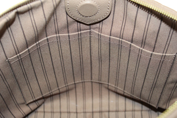 Louis Vuitton Gray Monogram Empreinte Leather Mazarine MM Bag