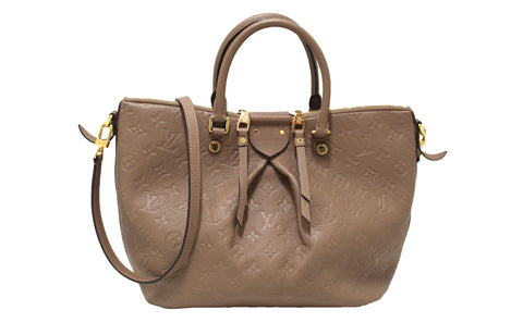 Louis Vuitton Gray Monogram Empreinte Leather Mazarine M | Italystation.com - Shop Now at italystation.com