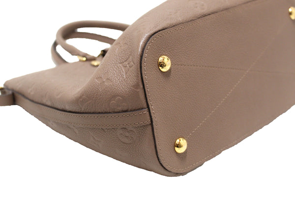 Louis Vuitton Gray Monogram Empreinte Leather Mazarine MM Bag