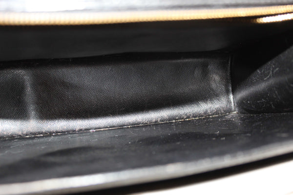 Louis Vuitton Black Epi Leather Monceau Bag