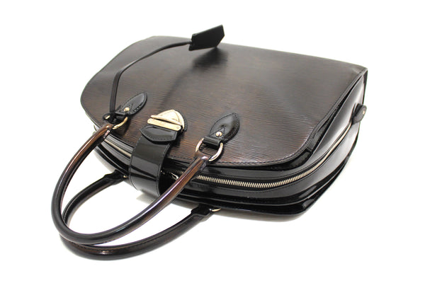 Louis Vuitton Black Electric Epi Leather Pont-Neuf GM Handbag