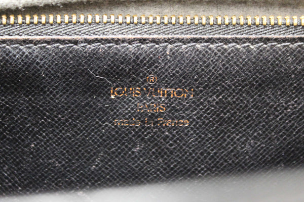 Louis Vuitton Black Epi Leather Monceau Bag