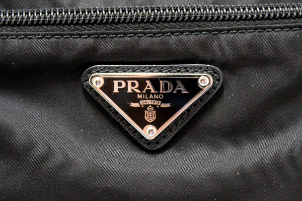 Prada Black Nylon Messenger Bag