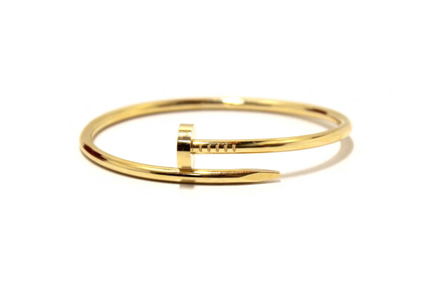 Cartier 18K Yellow Gold Classic ModelJuste Un Clou Bracelet Size 18