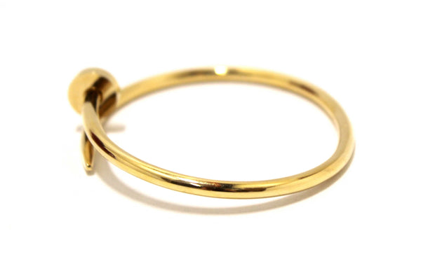 Cartier 18K Yellow Gold Classic ModelJuste Un Clou Bracelet Size 18
