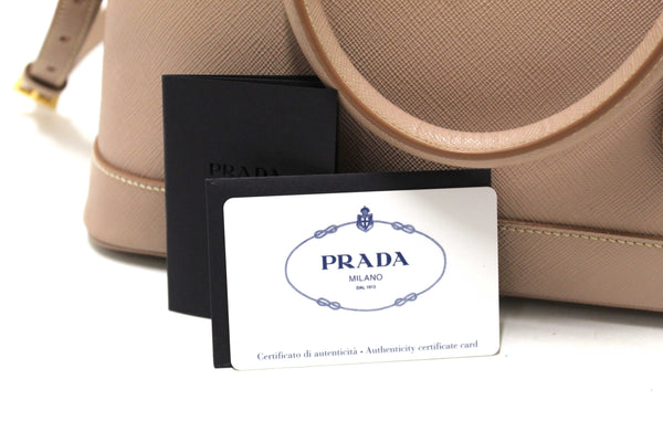 Prada Cammeo Saffiano Promenade Medium Shoulder Bag