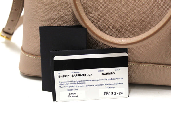 Prada Cammeo Saffiano Promenade Medium Shoulder Bag