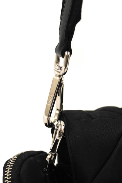 Prada Black Re-Nylon Padded Shoulder Bag