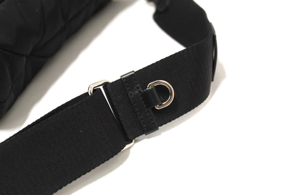 Prada Black Re-Nylon Padded Shoulder Bag
