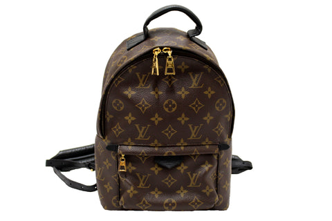 Louis Vuitton Classic Monogram Palm Springs PM Backpack | Italystation.com - Shop Now at italystation.com