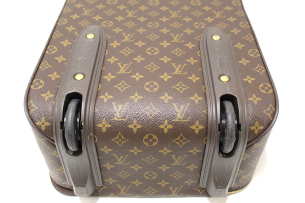 Louis Vuitton Classic Monogram Pegase 45 Luggage Rolling Suitcase