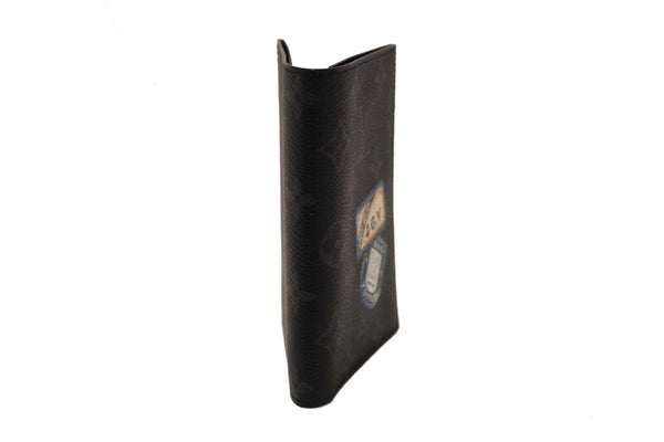 Louis Vuitton Monogram Eclipse Canvas Passport Cover Holder