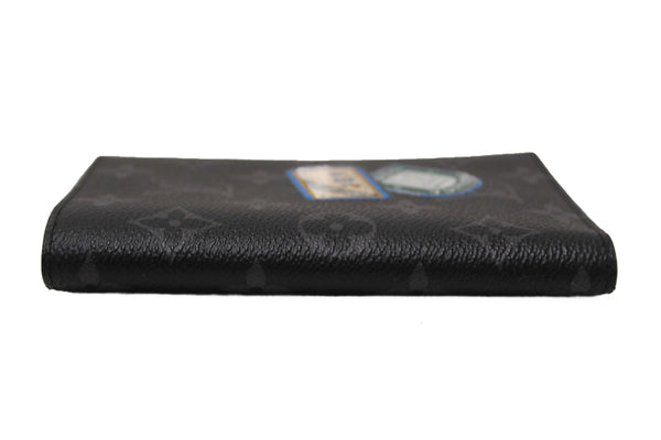 Louis Vuitton Monogram Eclipse Canvas Passport Cover Holder