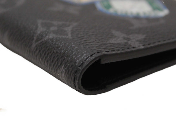 Louis Vuitton Monogram Eclipse Canvas Passport Cover Holder