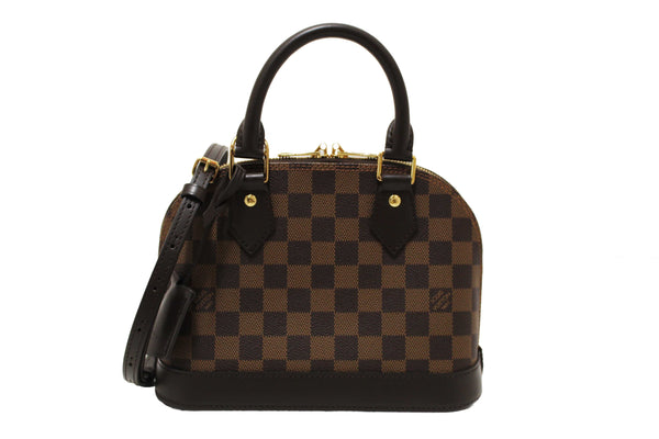 Louis Vuitton Damier Ebene Canvas Alma BB Handbag
