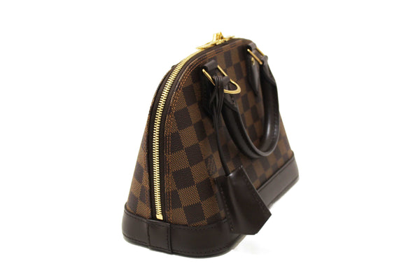 Louis Vuitton Damier Ebene Canvas Alma BB Handbag