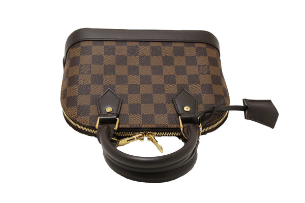 Louis Vuitton Damier Ebene Canvas Alma BB Handbag