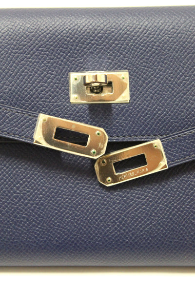 New Hermes Blue/Red Epsom Leather Bi-color Kelly Tr | Italystation.com - Now at italystation.com
