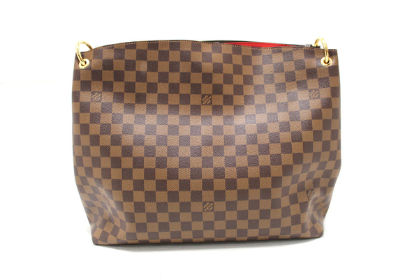 Louis Vuitton Damier Ebene Graceful MM Hobo Shoulder Bag