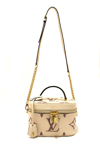 Louis Vuitton Beige Empreinte Monogram Leather Gian | Italystation.com - Now at italystation.com