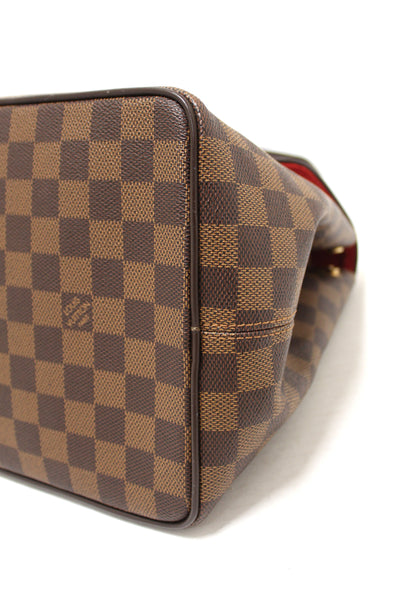Louis Vuitton Damier Ebene Bergamo MM Shoulder Bag | Italystation.com - Shop Now at italystation.com