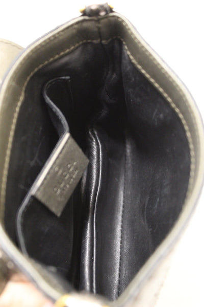 Gucci Metallic Python Leather 1973 Chain Small Shoulder Bag
