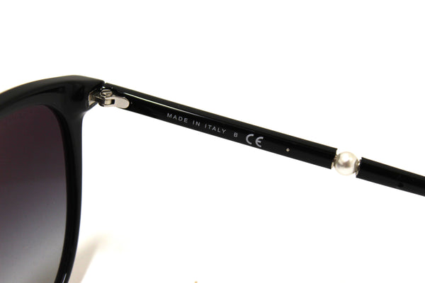 Chanel Black Acetate Pearl sunglasses