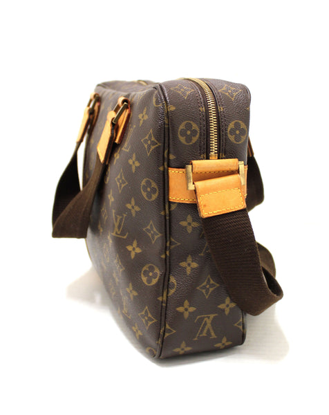 Louis Vuitton Damier Ebene South Bank Besace Bag Messenger Bag