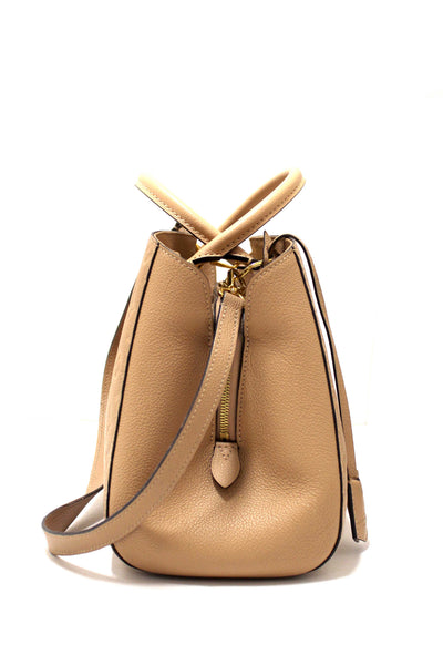 Louis Vuitton Beige Monogram Empreinte Leather Montaigne MM Bag
