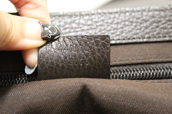 Gucci New Gucci Brown GG Medium Canvas Messenger Bag 449172 | Italystation.com - Shop Now at italystation.com