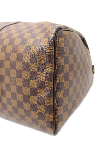 Louis Vuitton Damier Ebene Keepall 50 Travel Bag