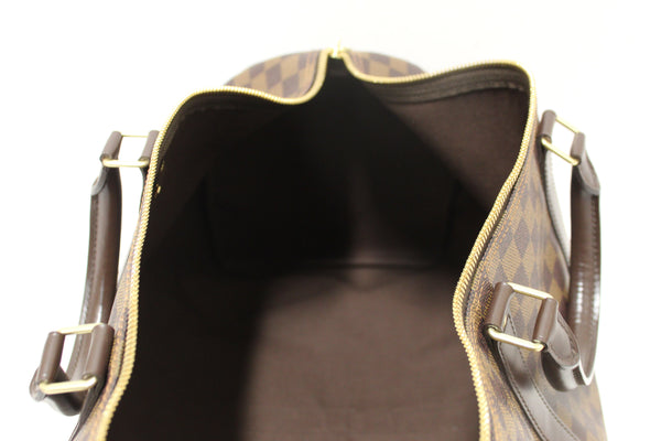 Louis Vuitton Damier Ebene Keepall 50 Travel Bag