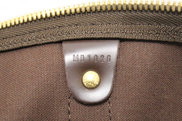 Louis Vuitton Damier Ebene Keepall 50 Travel Bag