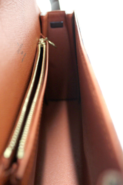 Louis Vuitton Damier Ebene Tribeca Long Shoulder Bag