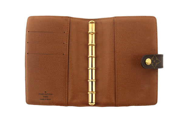 Louis Vuitton Monogram Canvas Small Ring Agenda Cover