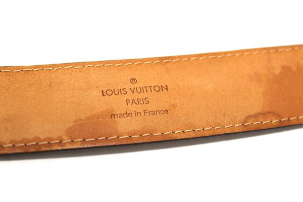 Louis Vuitton Classic Monogram Ellipse Belt 85