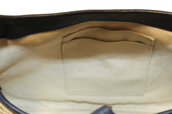 Gucci Blue Flora Canvas Jackie 1961 Medium Shoulder Bag 550152
