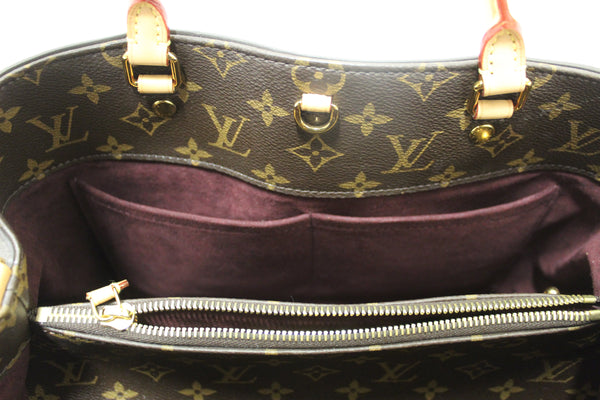 Louis Vuitton Classic Monogram Canvas Montaigne GM Handbag