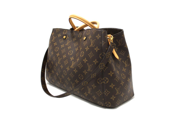 Louis Vuitton Classic Monogram Canvas Montaigne GM Handbag