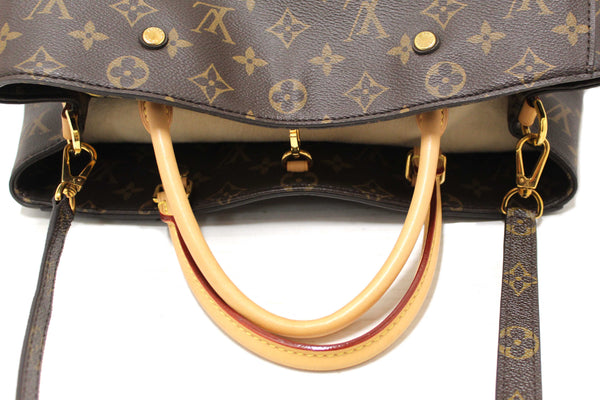 Louis Vuitton Classic Monogram Canvas Montaigne GM Handbag