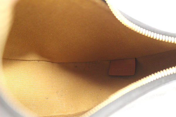 Celine Brown Leather/Canvas Ava Triomphe Hobo Shoul | Italystation.com - Now at italystation.com
