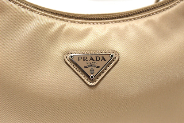 Prada Desert Beige Re-Nylon Re-Edition 2000 Mini Shoulder Bag