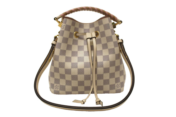 Louis Vuitton Damier Azur Canvas with Braided Handle NeoNoe BB Bag