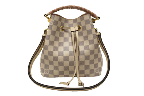 Louis Vuitton Damier Azur Canvas with Braided Handle NeoNoe BB Bag