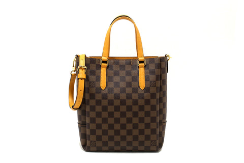 Louis Vuitton Damier Ebene Belmont Tote Bag