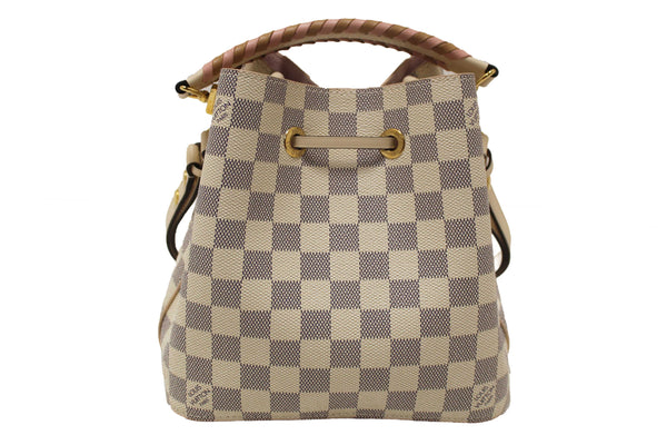 Louis Vuitton Damier Azur Canvas with Braided Handle NeoNoe BB Bag