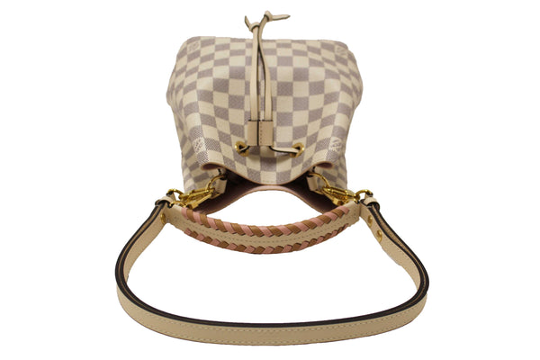 Louis Vuitton Damier Azur Canvas with Braided Handle NeoNoe BB Bag