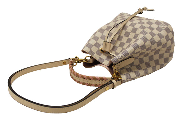 Louis Vuitton Damier Azur Canvas with Braided Handle NeoNoe BB Bag