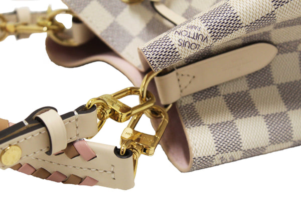 Louis Vuitton Damier Azur Canvas with Braided Handle NeoNoe BB Bag