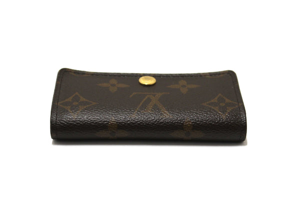 Louis Vuitton Classic Brown Monogram Canvas 6 Key Holder
